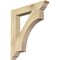 Ekena Millwork Westlake Traditional Rough Sawn Bracket, Douglas Fir, 4"W x 26"D x 30"H BKT04X26X30WTL01RDF - alternate 1